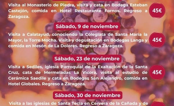 Cartel o imagen de la noticia: Programa de noviembre de 2024: Bus del Vino y CatanD.O. lo nuestro